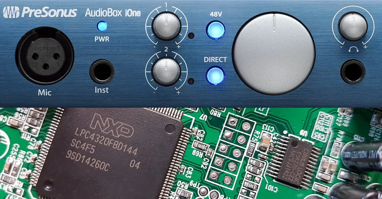 Presonus iOne - inside